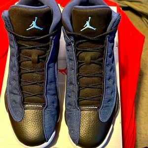 Jordan 13 brave blue size 11.5 comes with original box